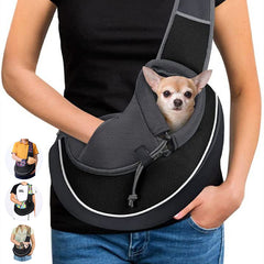 Pet Carrier Sling Bag for Small Dogs & Cats - Portable, Breathable & Hands-Free Crossbody Bag
