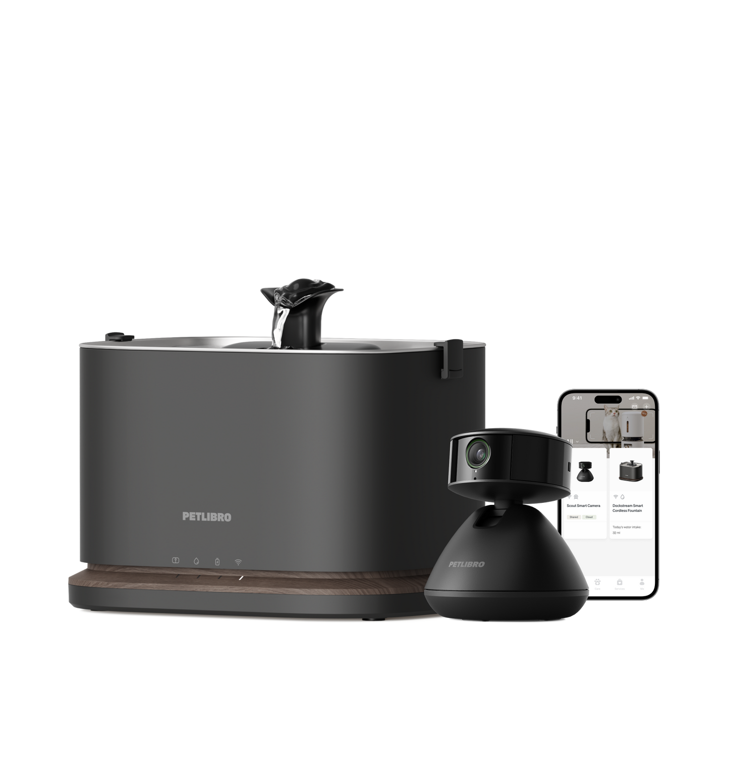 Scout Smart Camera & Dockstream 2 Smart Fountain