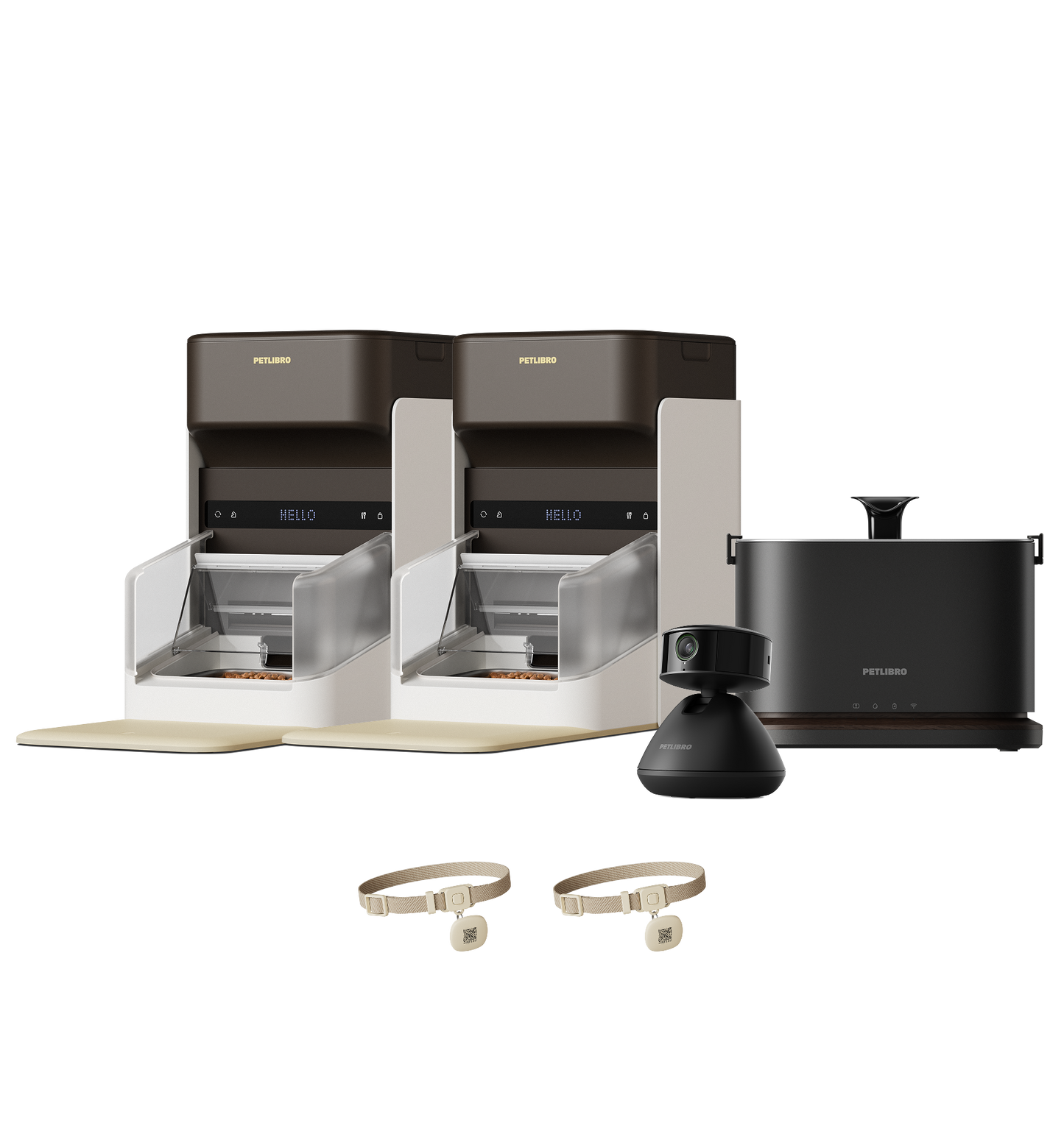 One RFID Smart Feeder & Dockstream 2 Smart Cordless Fountain & Scout Smart Camera