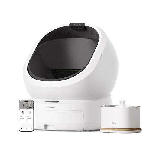 Luma Smart Litter Box & Dockstream 2 Smart Fountain