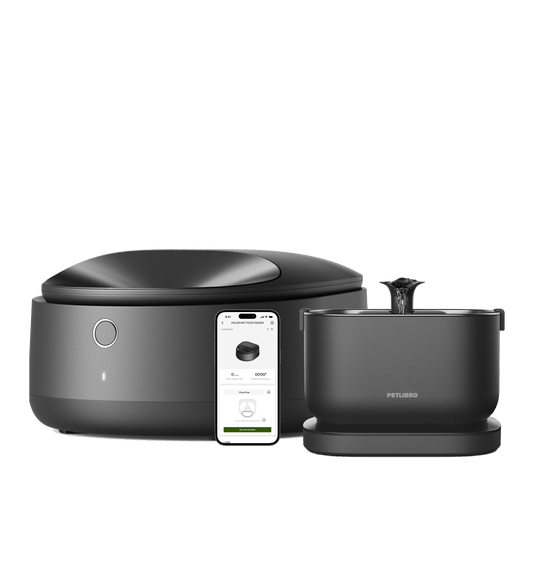 Polar Wet Food Feeder & Cordless Fountain Bundle