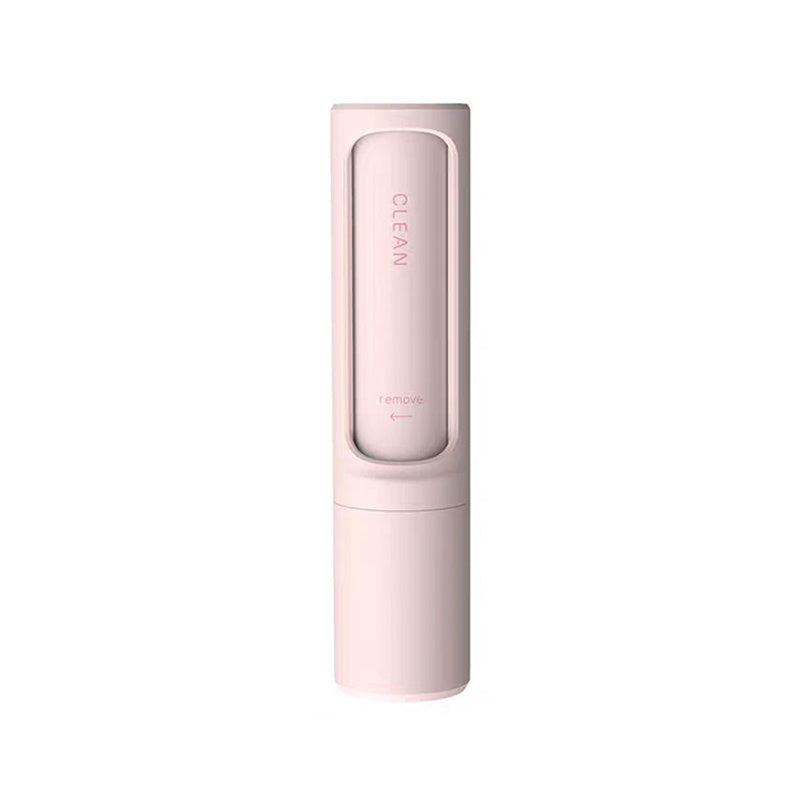 2-in-1 Self-Cleaning Pet Hair Remover Brush & Lint Roller - Portable, Reusable Tool for Cat & Dog Fur on Furniture, Clothes, and Carpet