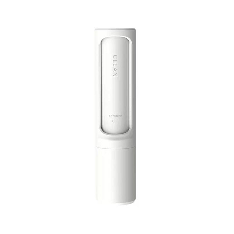 2-in-1 Self-Cleaning Pet Hair Remover Brush & Lint Roller - Portable, Reusable Tool for Cat & Dog Fur on Furniture, Clothes, and Carpet