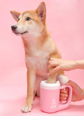 Automatic Pet Paw Cleaner Cup - Silicone Brush Dog Cat Foot Washer