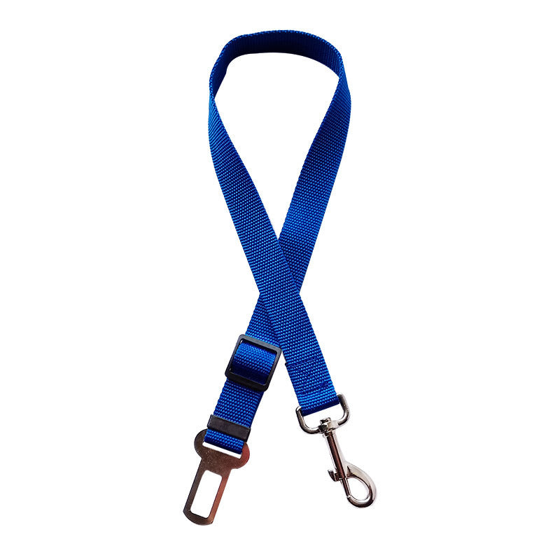 Adjustable Dog Car Seat Belt & Safety Harness - Retractable Vehicle Pet Restraint for Cats and Small Dogs