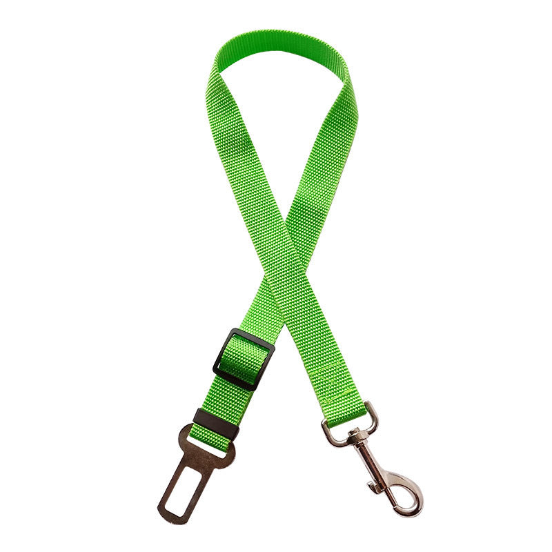 Adjustable Dog Car Seat Belt & Safety Harness - Retractable Vehicle Pet Restraint for Cats and Small Dogs