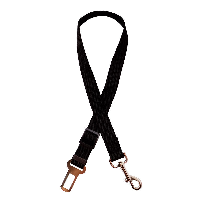 Adjustable Dog Car Seat Belt & Safety Harness - Retractable Vehicle Pet Restraint for Cats and Small Dogs