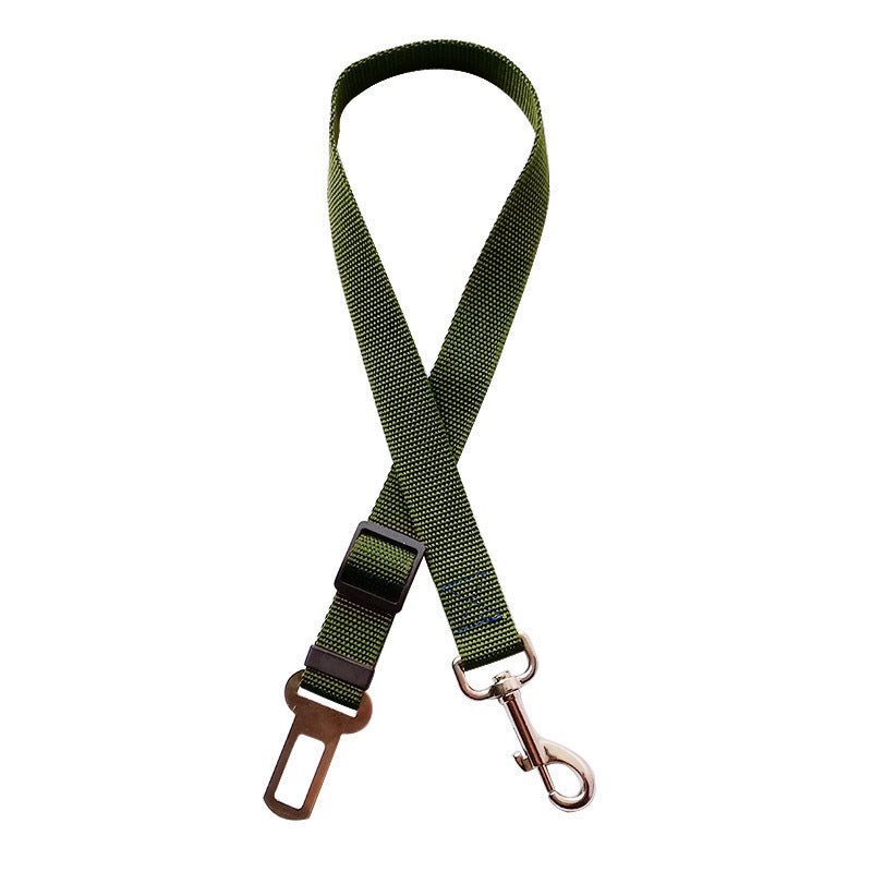 Adjustable Dog Car Seat Belt & Safety Harness - Retractable Vehicle Pet Restraint for Cats and Small Dogs