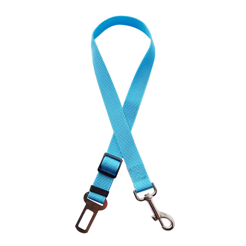 Adjustable Dog Car Seat Belt & Safety Harness - Retractable Vehicle Pet Restraint for Cats and Small Dogs