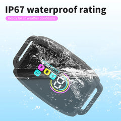 Smart Automatic Anti-Barking Dog Collar with HD Display - Rechargeable, Waterproof Bark Control for Medium to Large Dogs