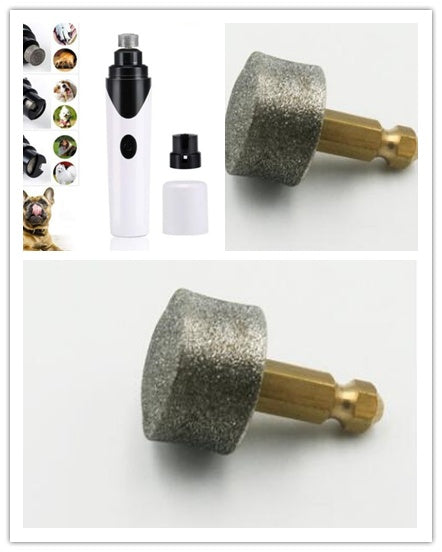 Ourpettly Quiet Electric Pet Nail Grinder & Clipper - Low Noise USB Rechargeable for Dogs, Cats, Small Animals