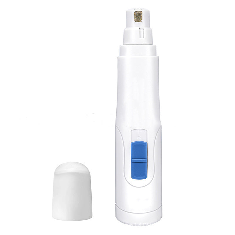 Ourpettly Quiet Electric Pet Nail Grinder & Clipper - Low Noise USB Rechargeable for Dogs, Cats, Small Animals