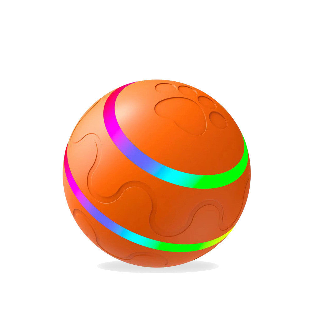 Automatic Self-Rotating Cat Toy Ball - Interactive USB Charging Pet Toy with Remote Control
