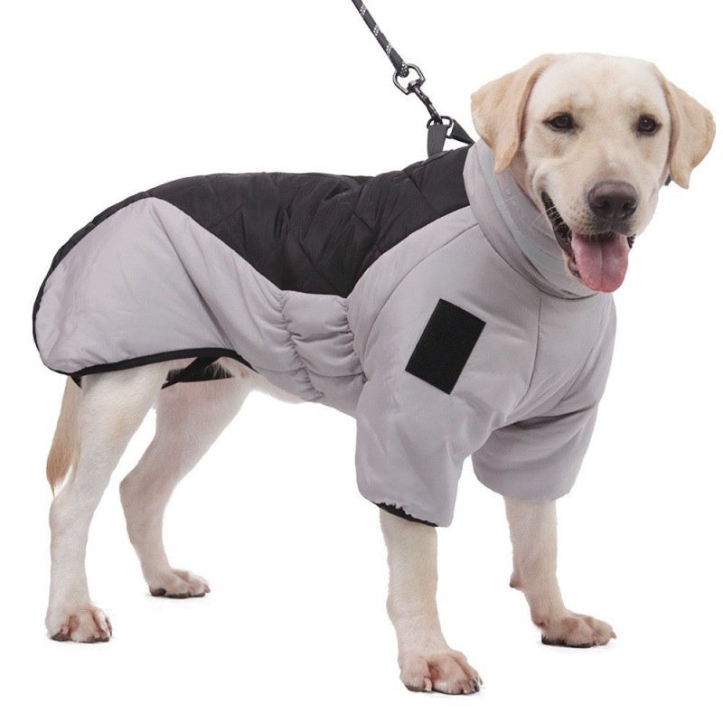 Waterproof Winter Dog Coat for Medium to Large Breeds - Insulated, Warm Vest for Labrador, Golden Retriever, and Large Dogs