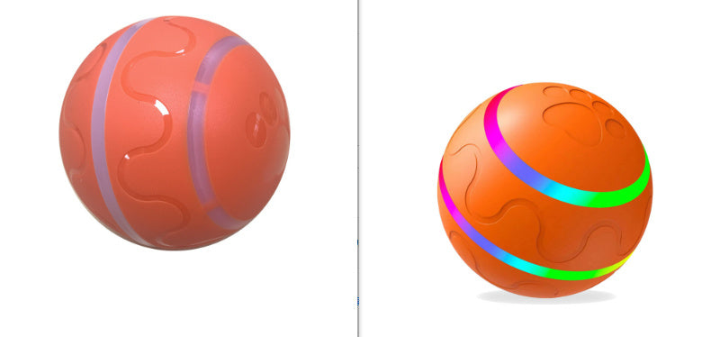 Automatic Self-Rotating Cat Toy Ball - Interactive USB Charging Pet Toy with Remote Control