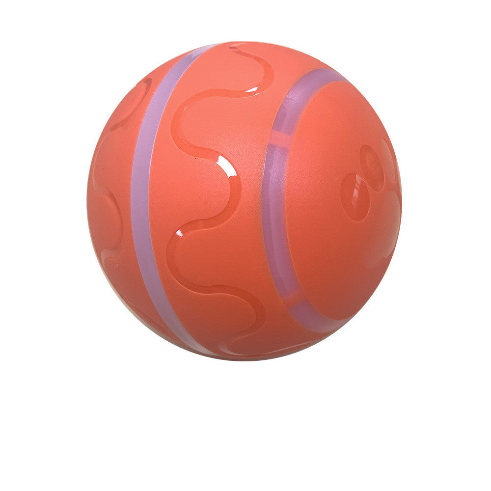 Automatic Self-Rotating Cat Toy Ball - Interactive USB Charging Pet Toy with Remote Control