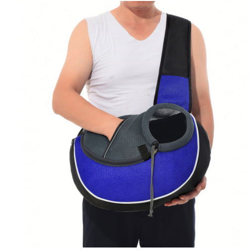 Pet Carrier Sling Bag for Small Dogs & Cats - Portable, Breathable & Hands-Free Crossbody Bag