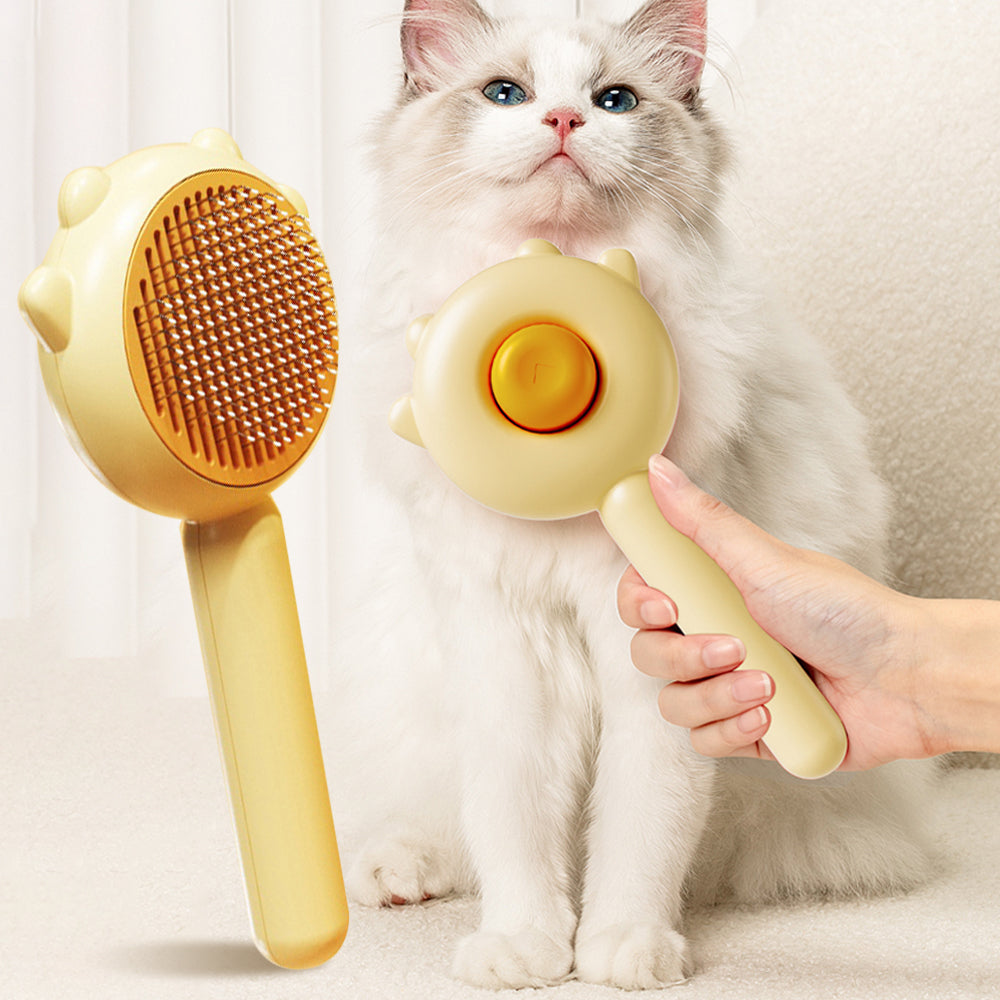 Magic Pet Grooming Brush - Massage Deshedding Comb for Cats and Dogs
