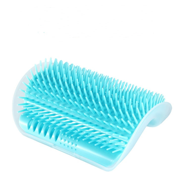 Cat Self Grooming Brush - Wall Mounted Massage & Deshedding Tool for Cats