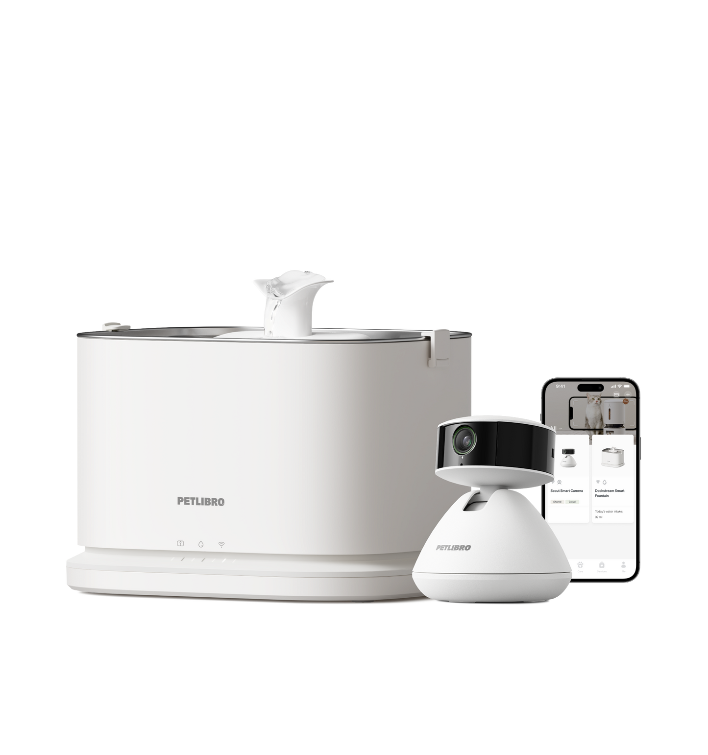 Scout Smart Camera & Dockstream 2 Smart Fountain