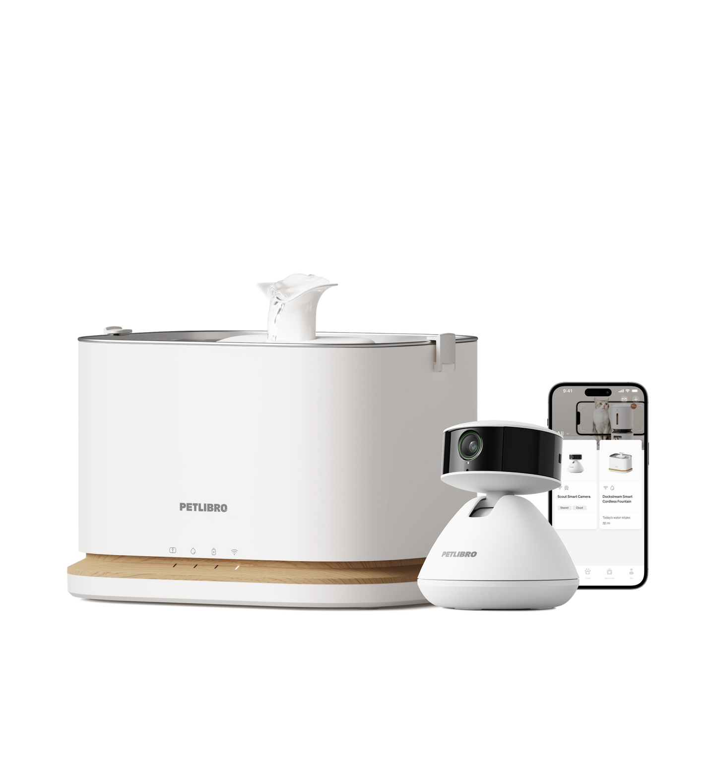 Scout Smart Camera & Dockstream 2 Smart Fountain