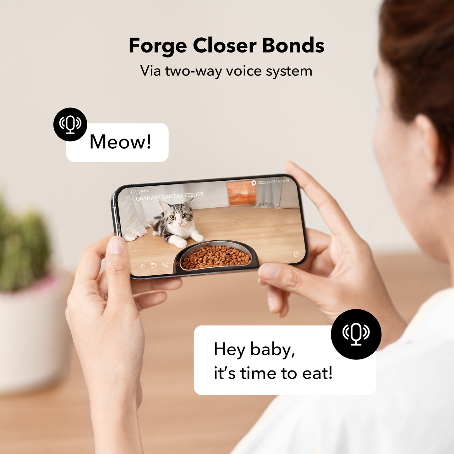 Granary Smart Camera Feede for pet
