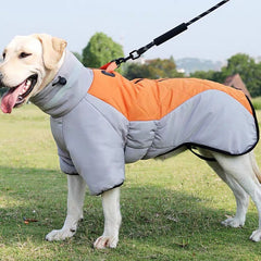 Waterproof Winter Dog Coat for Medium to Large Breeds - Insulated, Warm Vest for Labrador, Golden Retriever, and Large Dogs