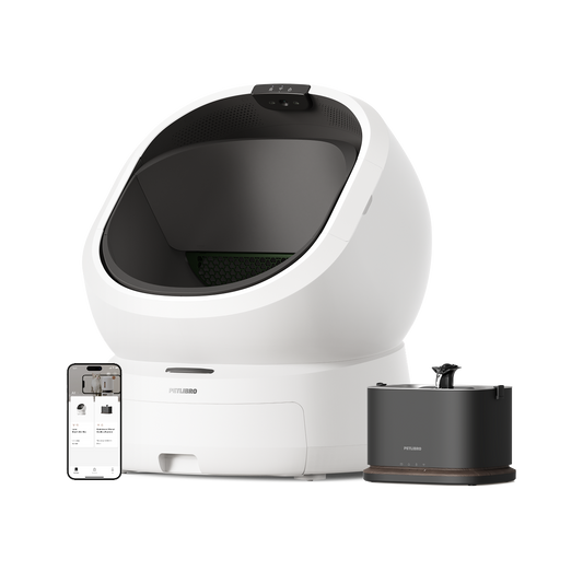 Luma Smart Litter Box & Dockstream 2 Smart Fountain