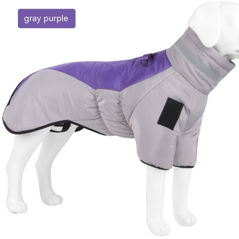 Waterproof Winter Dog Coat for Medium to Large Breeds - Insulated, Warm Vest for Labrador, Golden Retriever, and Large Dogs