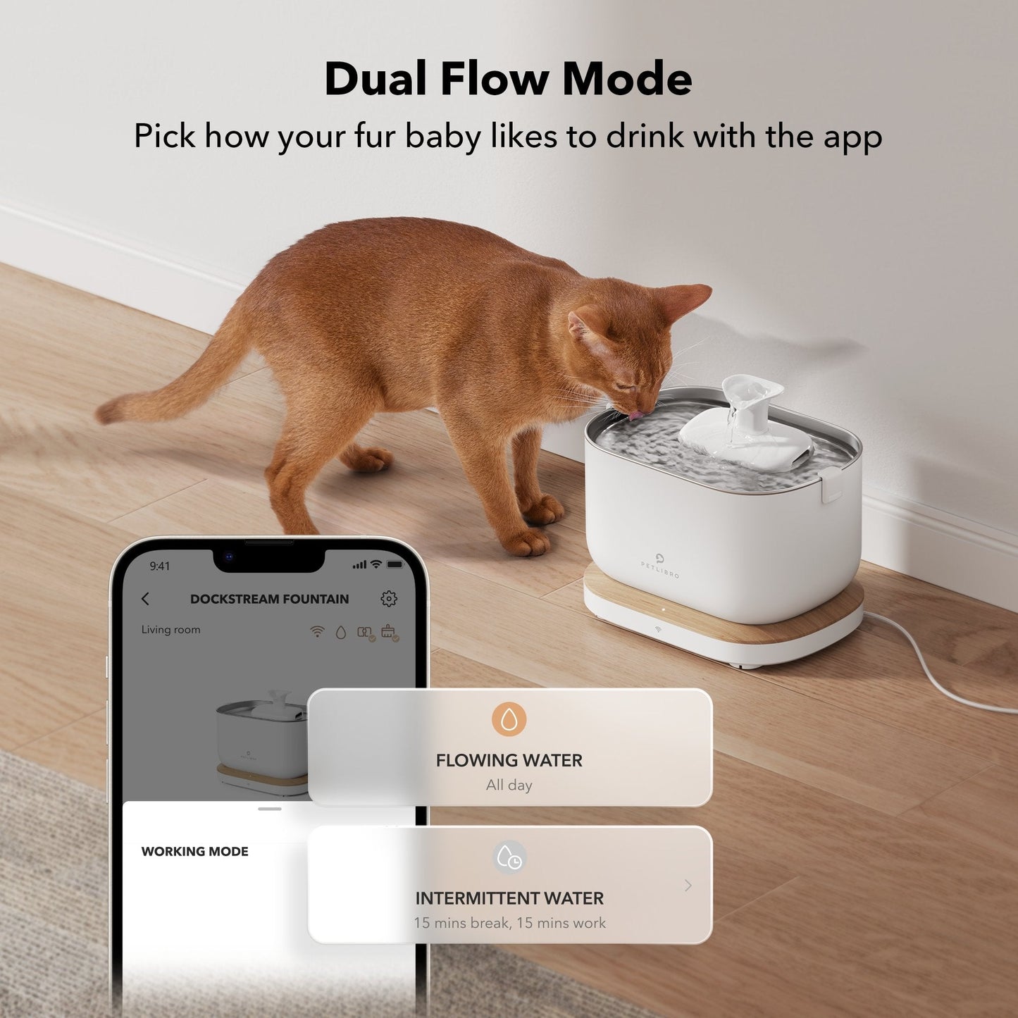 Dockstream Smart Fountain for pet