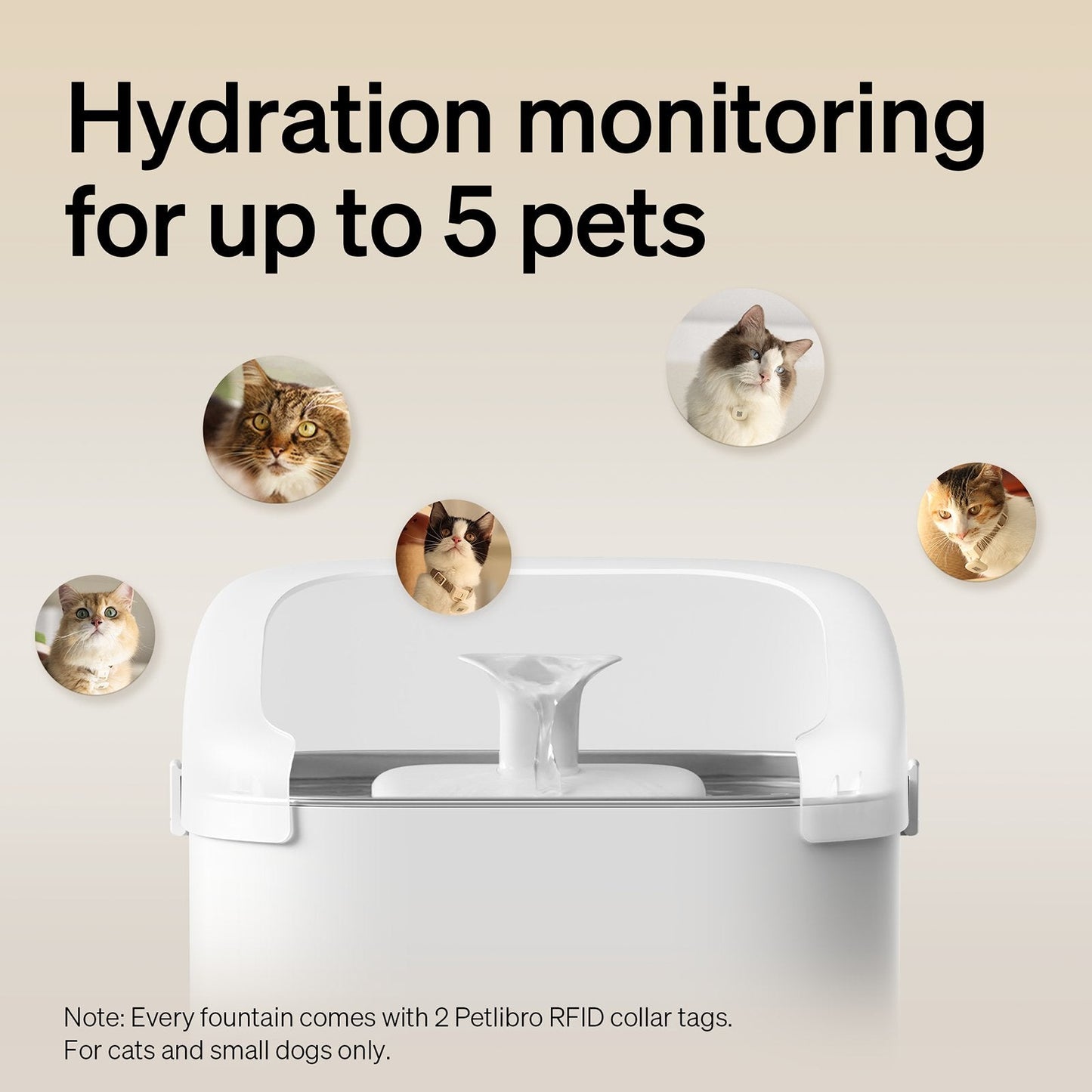 Dockstream RFID Smart Fountain for pet