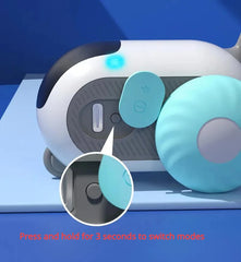 Remote Control Cat Toy Car - Automatic Self-Moving with Obstacle Avoidance & USB Charging - Interactive Pet Toy for Cats