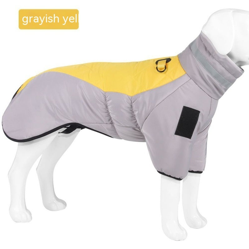 Waterproof Winter Dog Coat for Medium to Large Breeds - Insulated, Warm Vest for Labrador, Golden Retriever, and Large Dogs