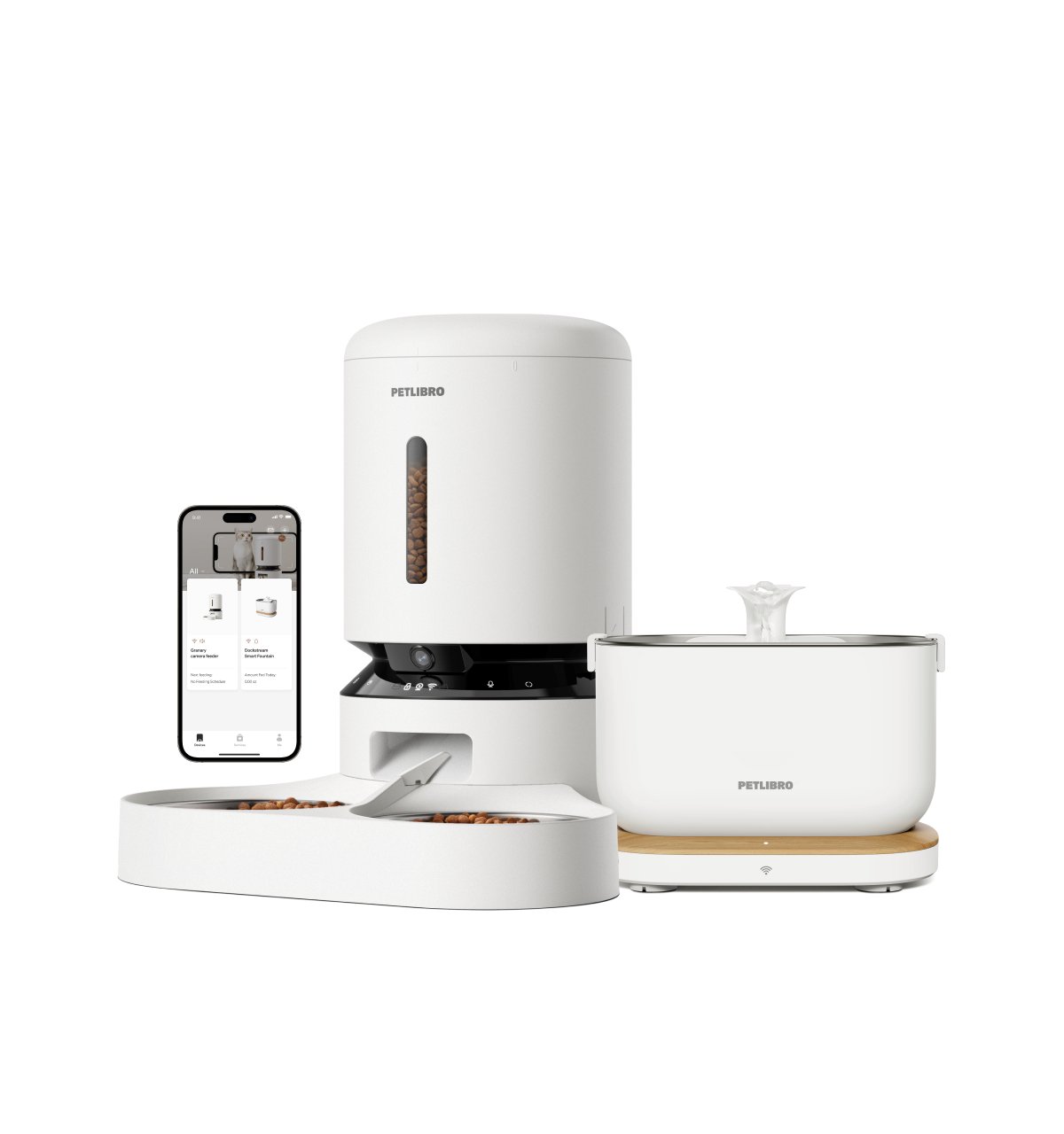 Granary Smart Camera Feeder & Fountain Bundle #1