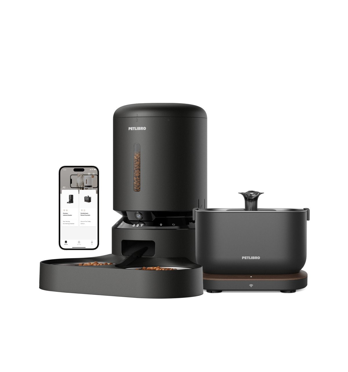 Granary Smart Camera Feeder & Fountain Bundle #1