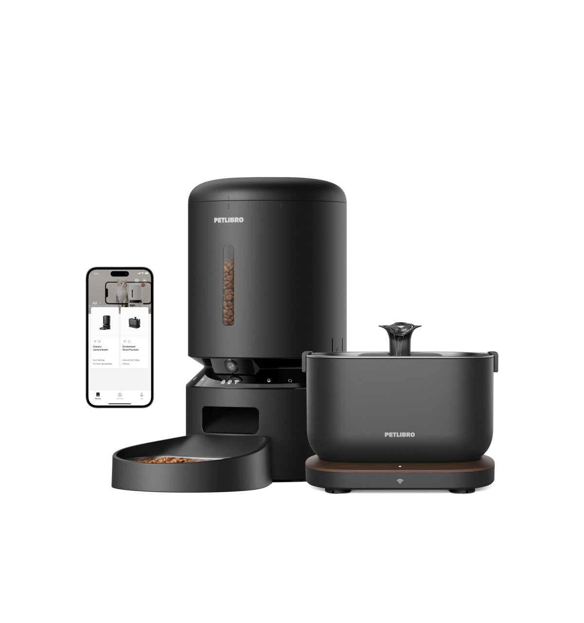 Granary Smart Camera Feeder & Fountain Bundle #1