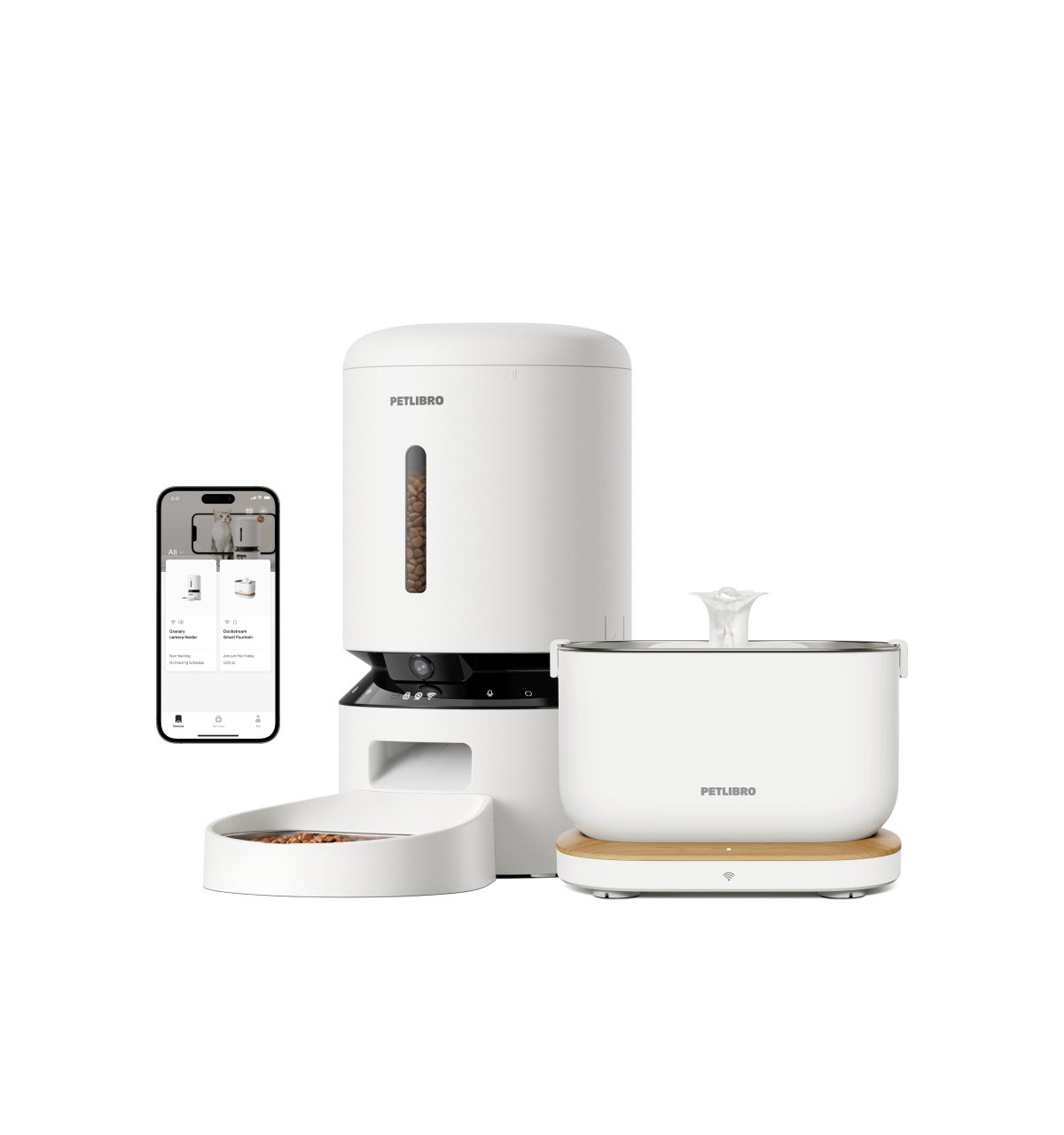 Granary Smart Camera Feeder & Fountain Bundle #1