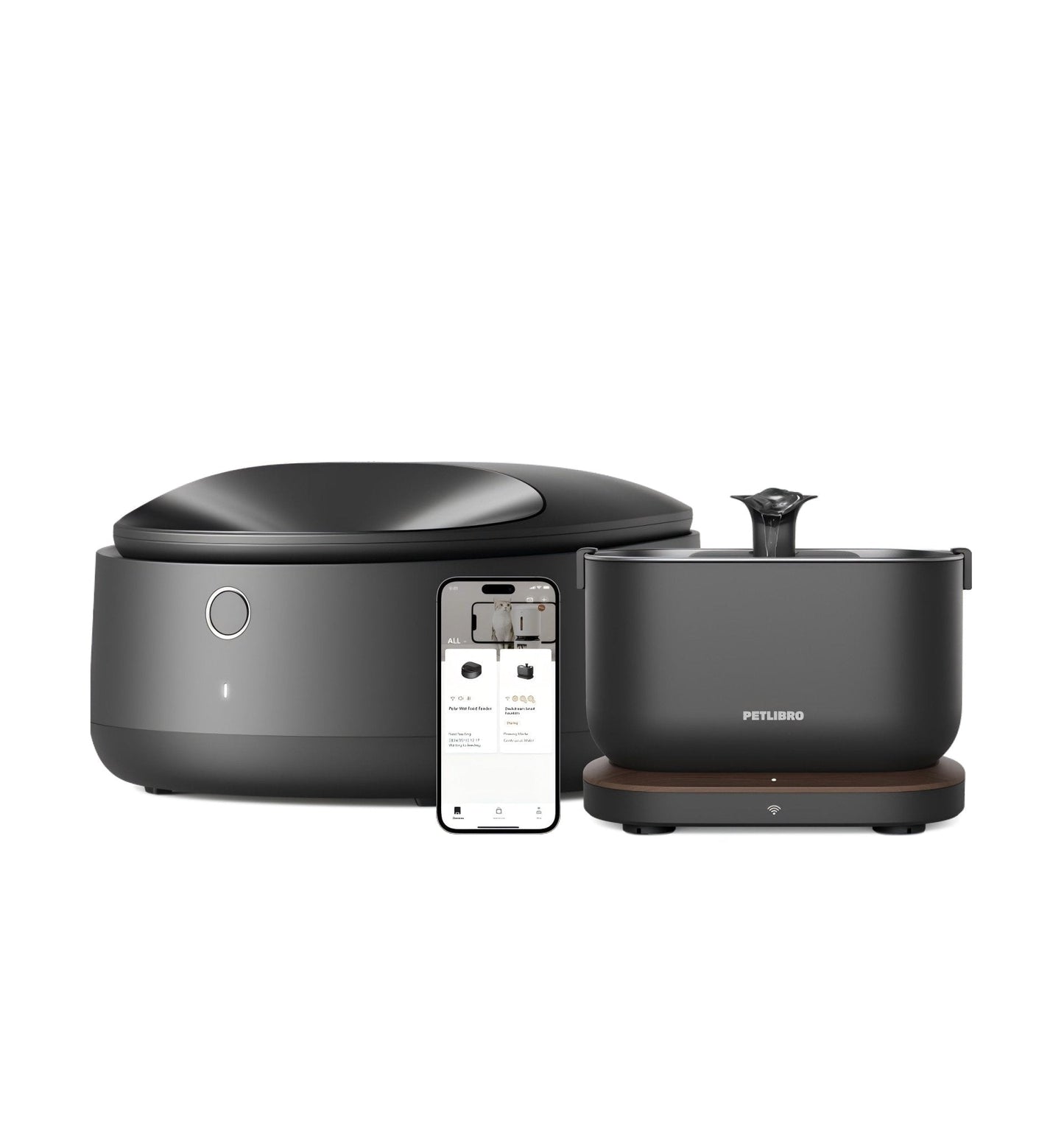 Polar Wet Food Feeder & Fountain Bundle