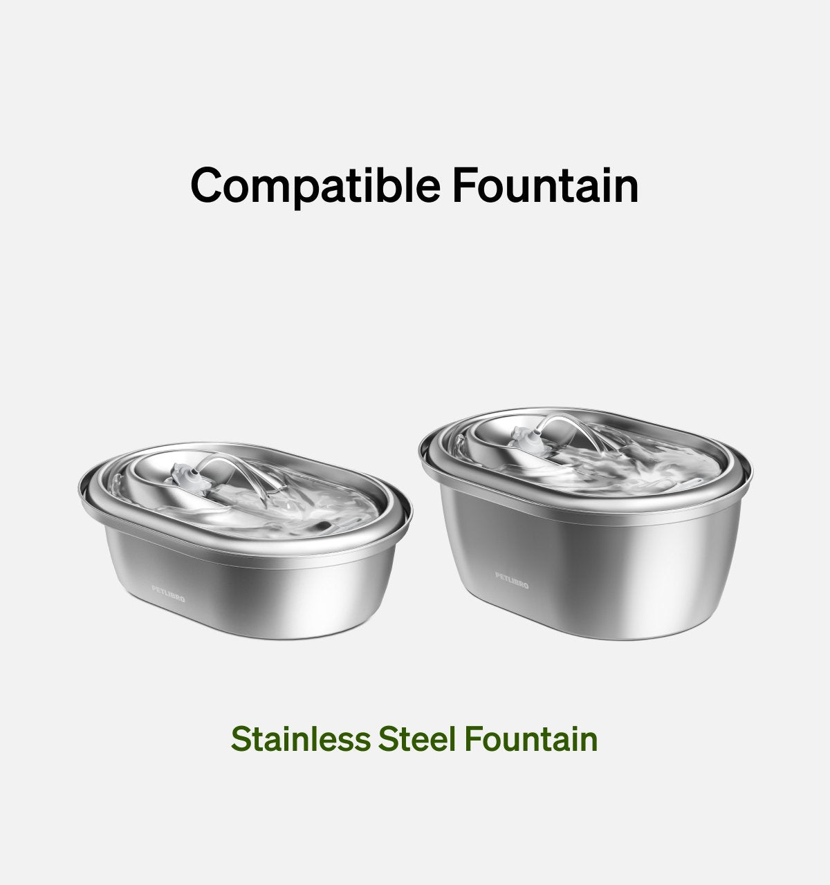 Stainless Steel Fountain Replacement Filter Subscription