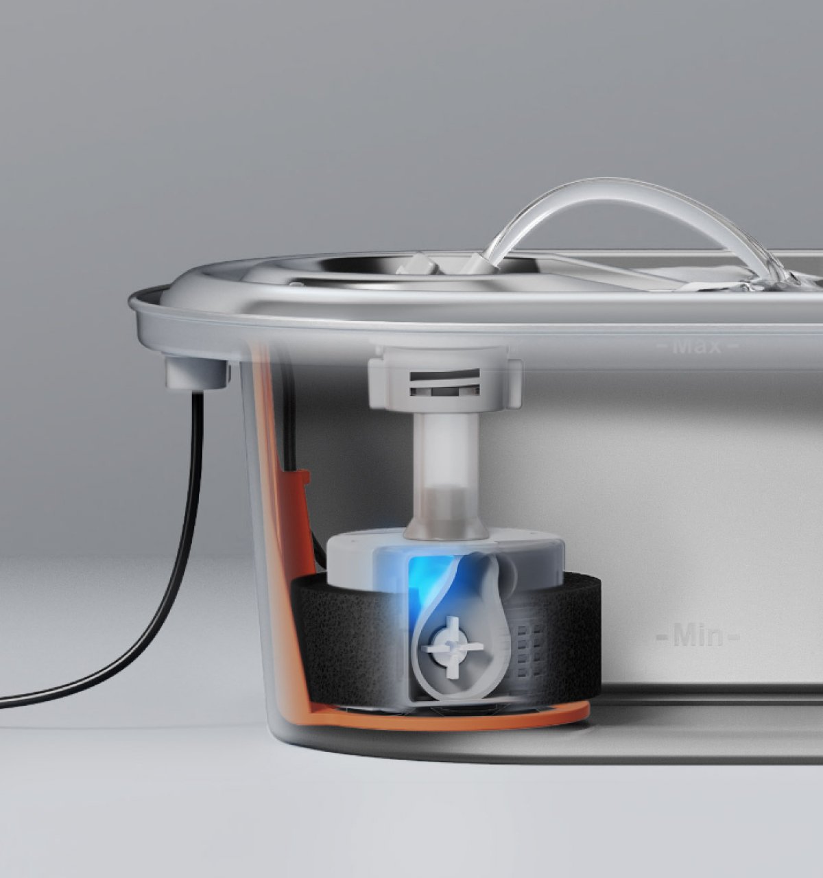 Stainless Steel/Rainbow Replacement Pump